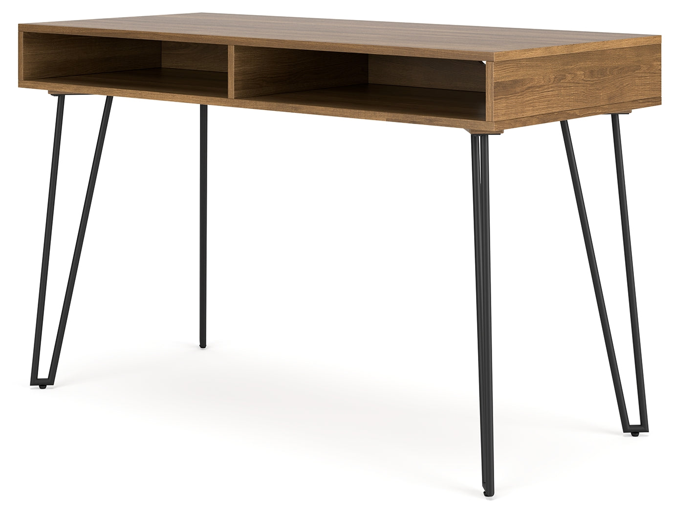 Strumford Brown/Black Home Office Desk