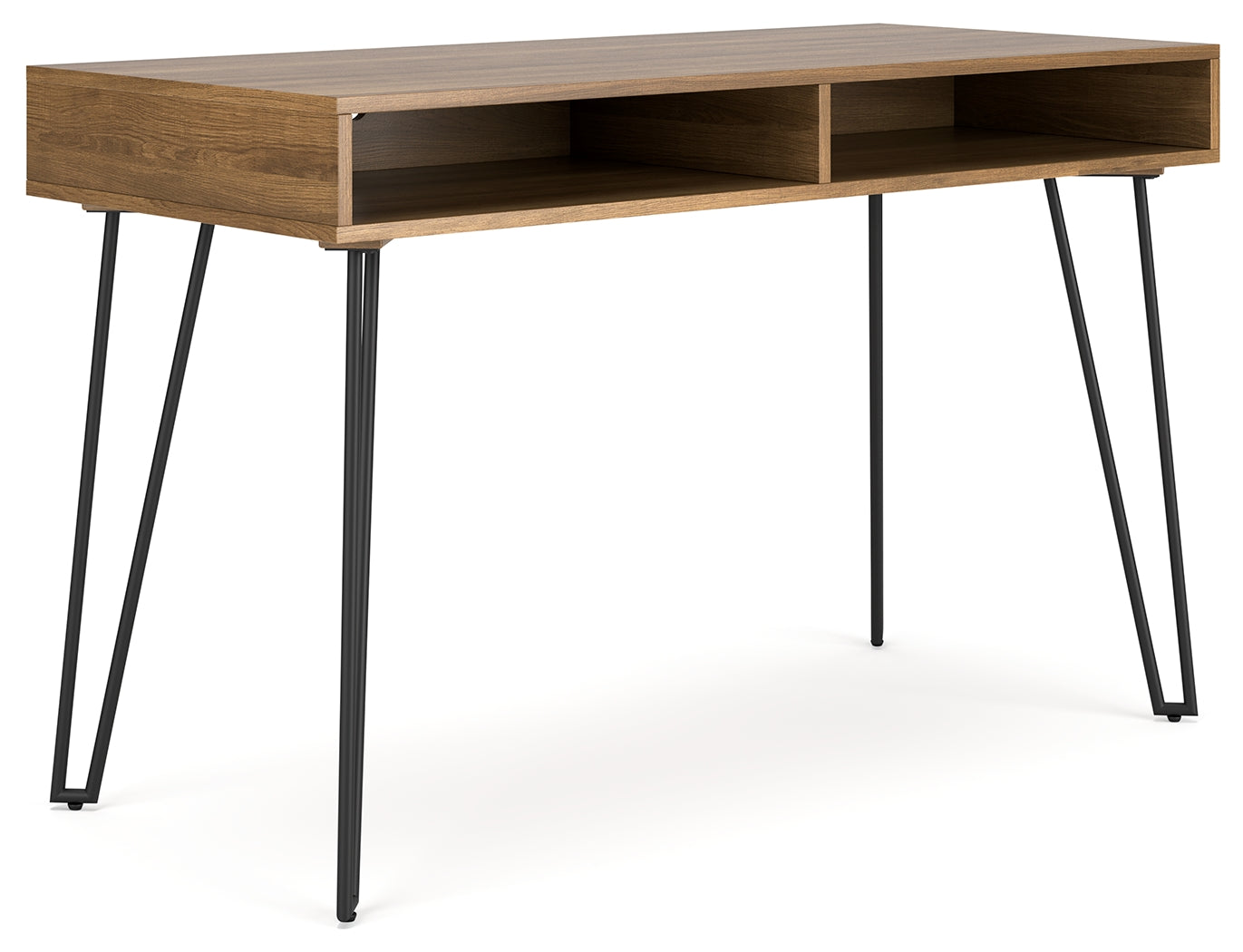 Strumford Brown/Black Home Office Desk