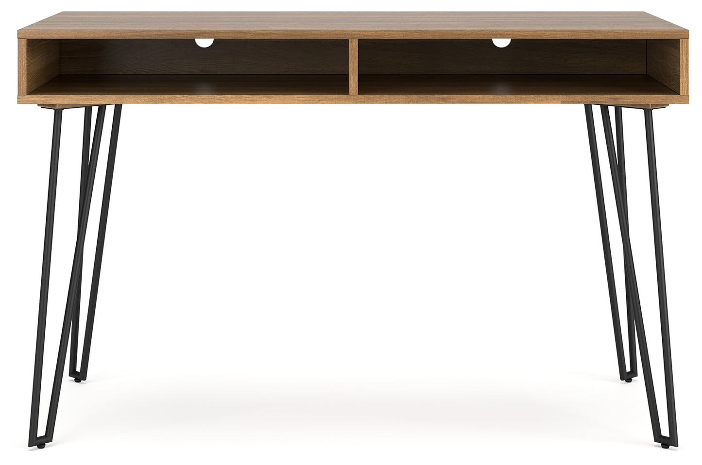 Strumford Brown/Black Home Office Desk