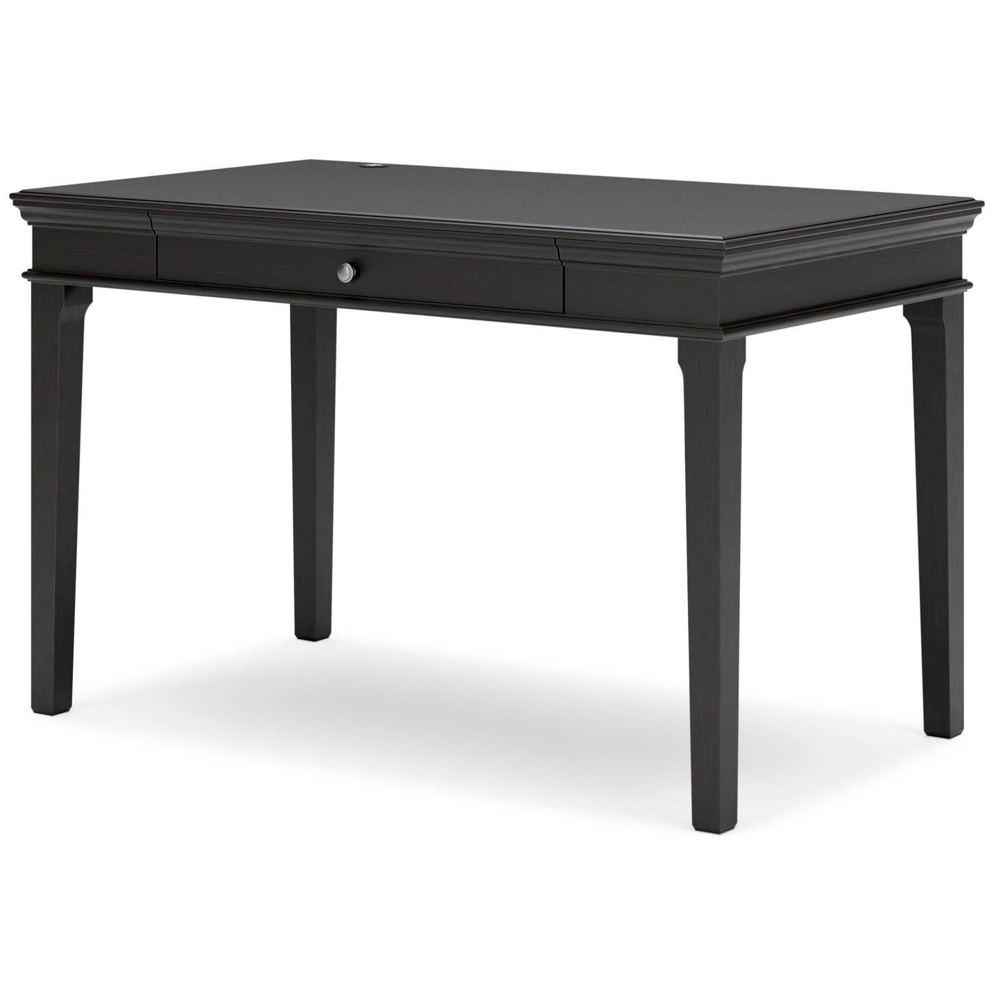 Beckincreek Black Home Office Small Leg Desk