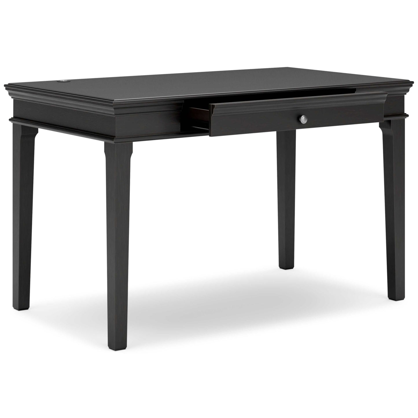 Beckincreek Black Home Office Small Leg Desk