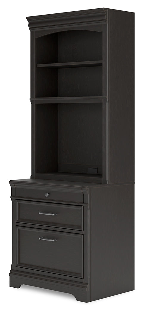 Beckincreek Black Bookcase