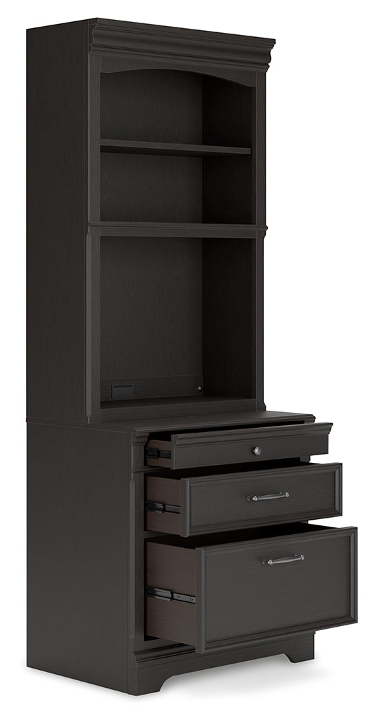 Beckincreek Black Bookcase