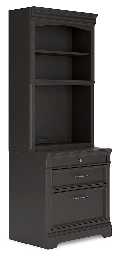 Beckincreek Black Bookcase