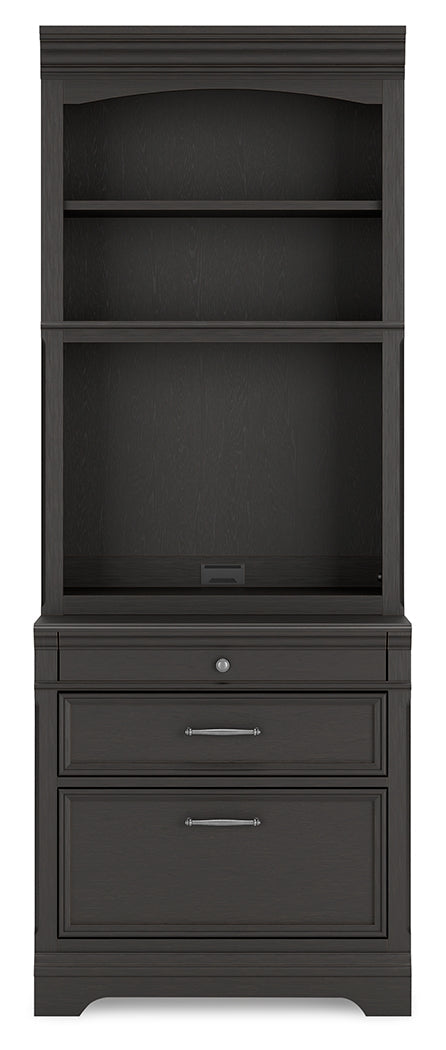 Beckincreek Black Bookcase