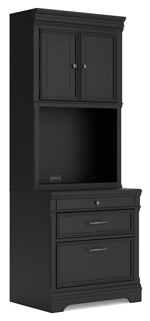 Beckincreek Black Bookcase