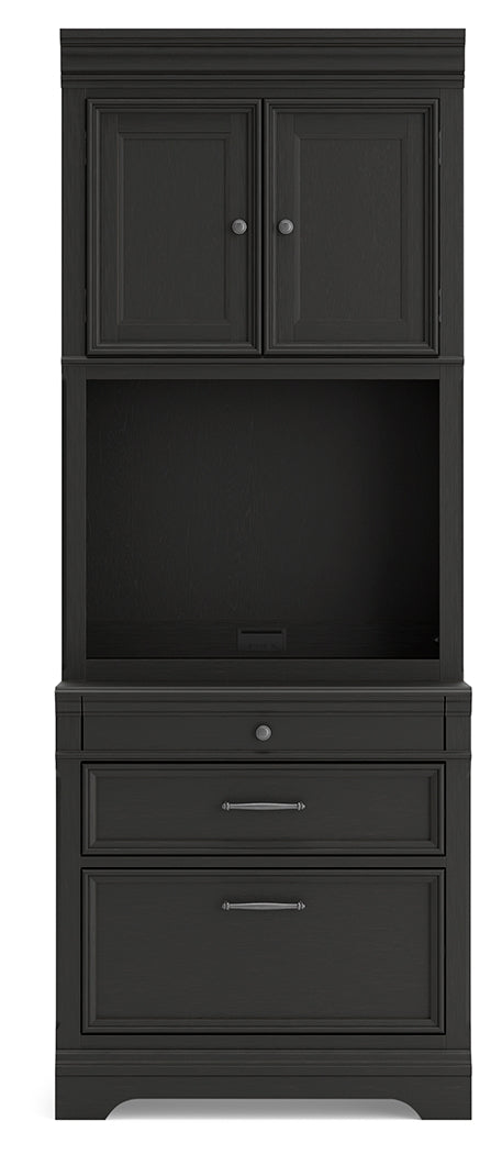 Beckincreek Black Bookcase