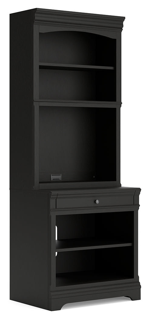 Beckincreek Black Bookcase