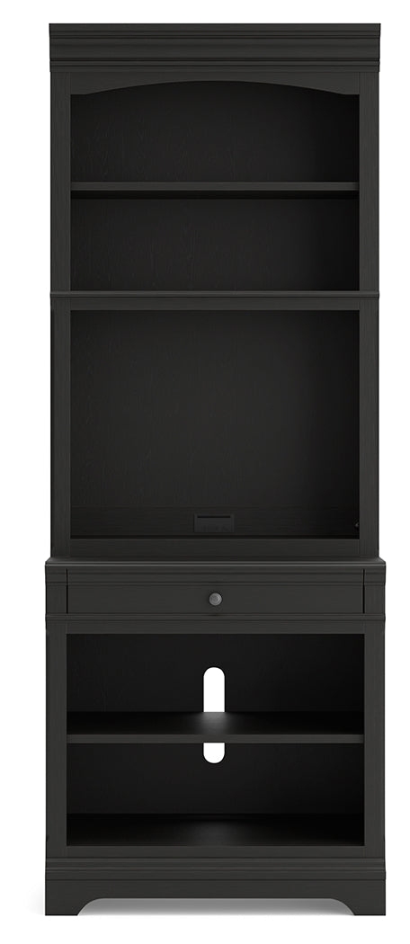 Beckincreek Black Bookcase