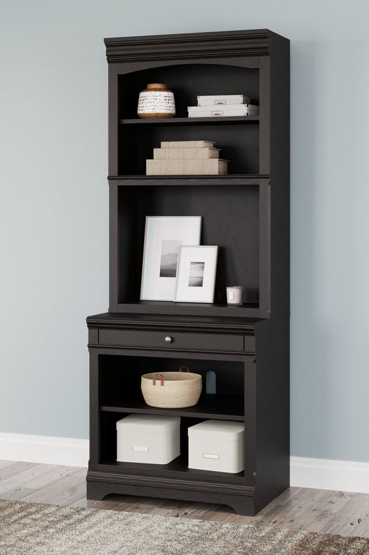 Beckincreek Black Bookcase