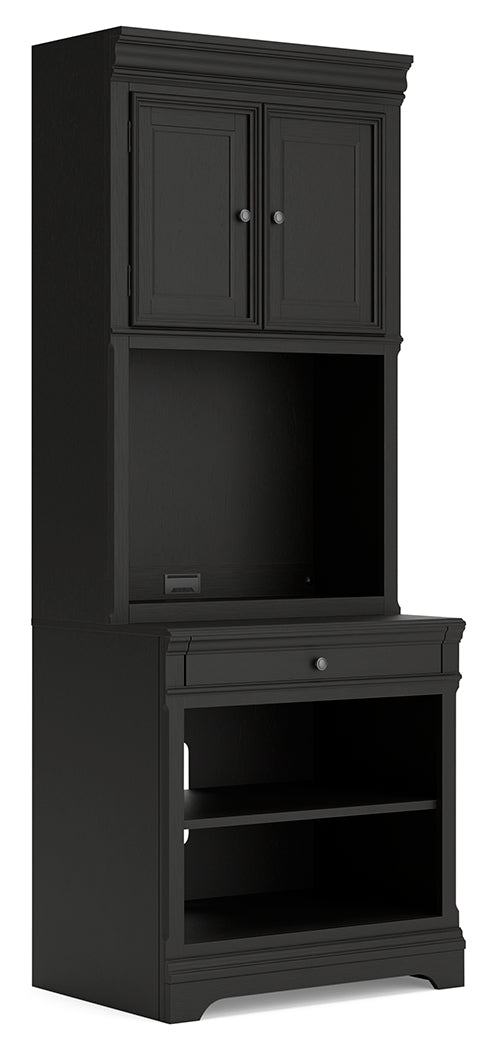 Beckincreek Black Bookcase