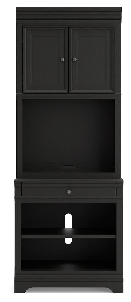 Beckincreek Black Bookcase