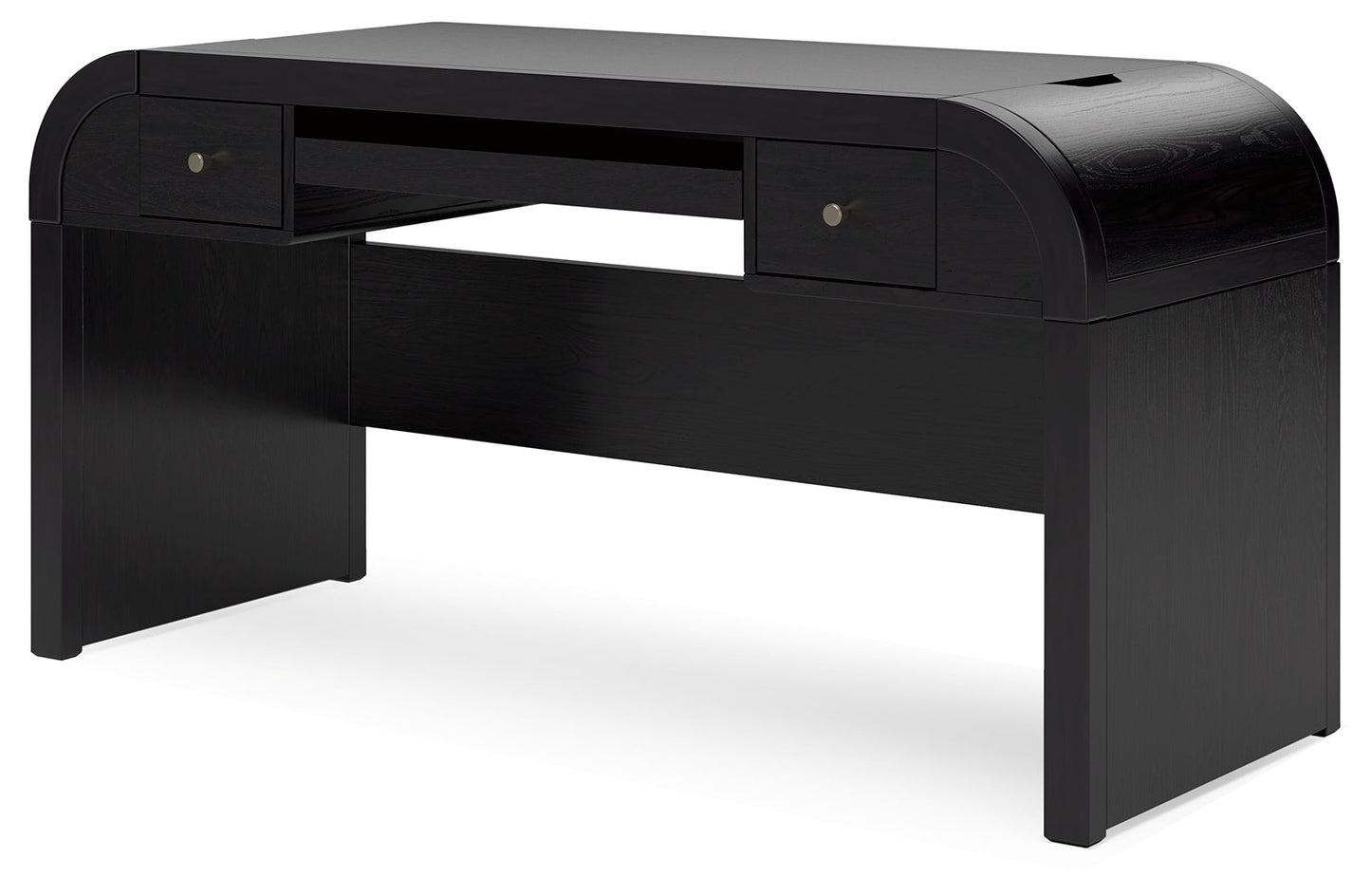 Rowanbeck Black 60" Home Office Desk