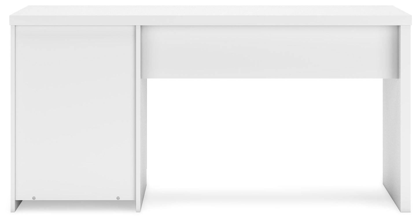 Onita White 60" Home Office Desk