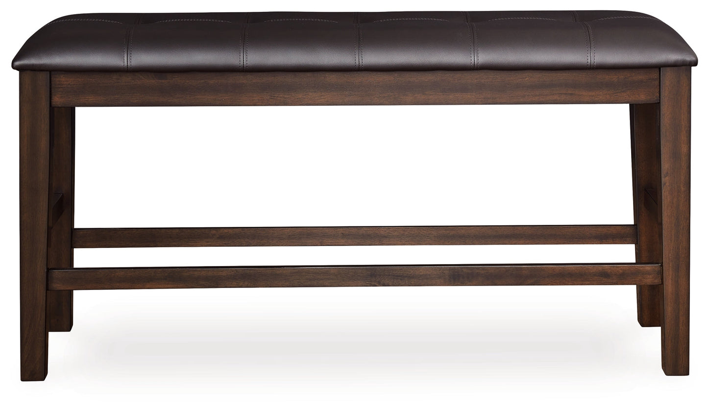 Haddigan Dark Brown DBL Counter UPH Bench (1/CN)- Viva Furn