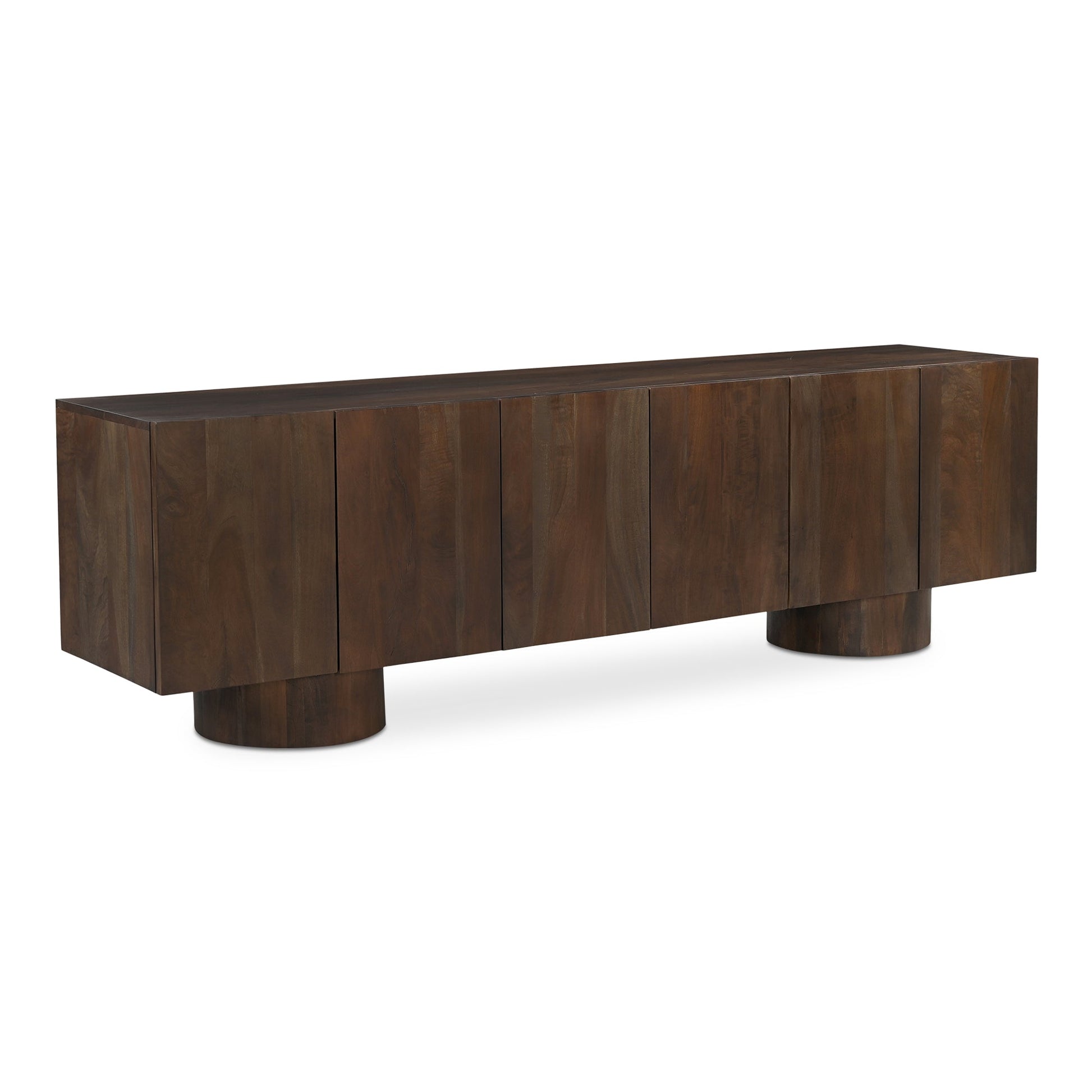 Hadley Warm Brown Media Unit - Ornate Home