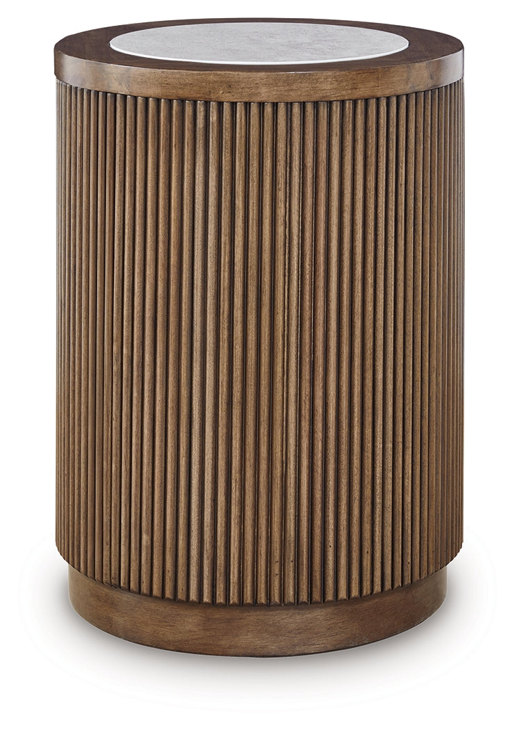 Hadonna Brown End Table- Viva Furn