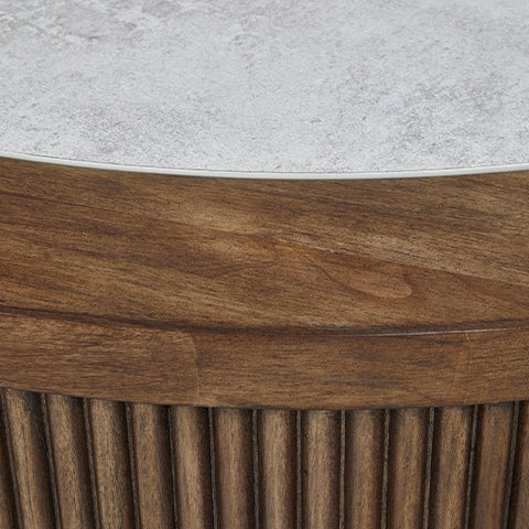 Hadonna Brown End Table- Viva Furn