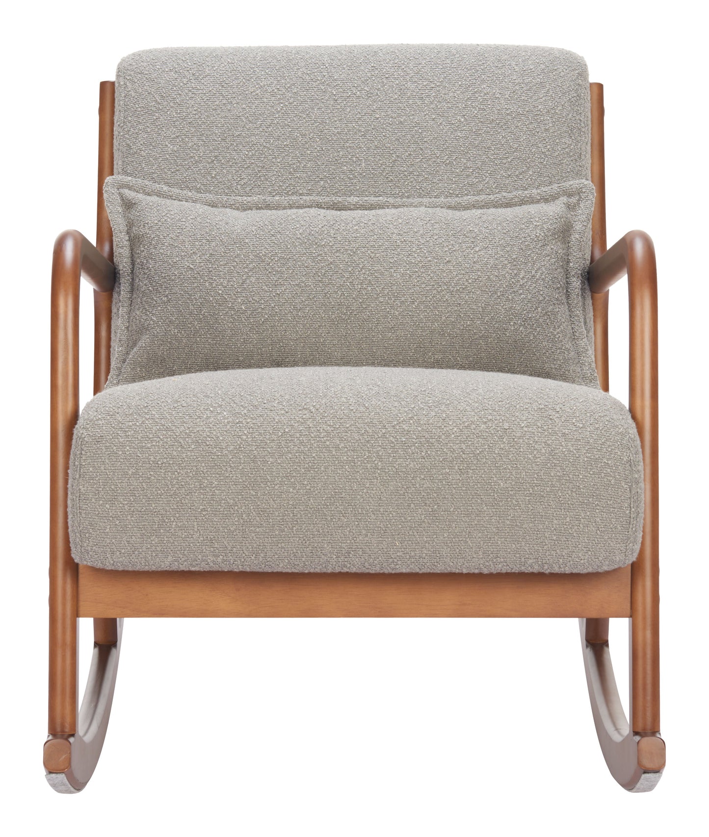 Hady Gray Rocking Chair - Ornate Home
