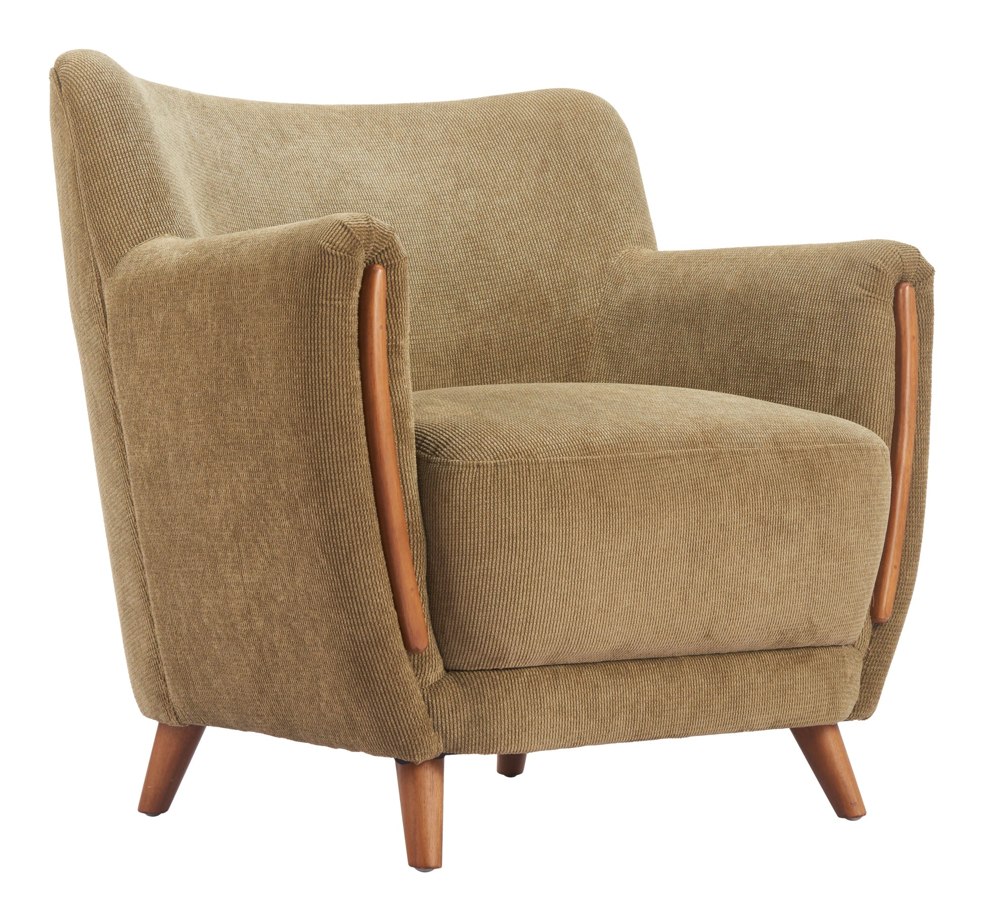 Hako Olive Green Accent Chair - Ornate Home