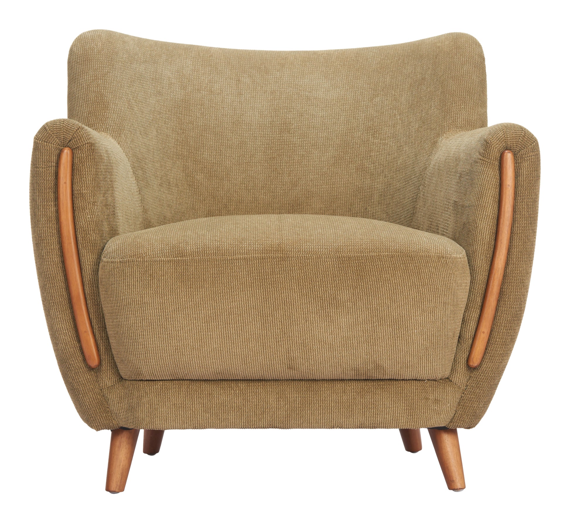 Hako Olive Green Accent Chair - Ornate Home