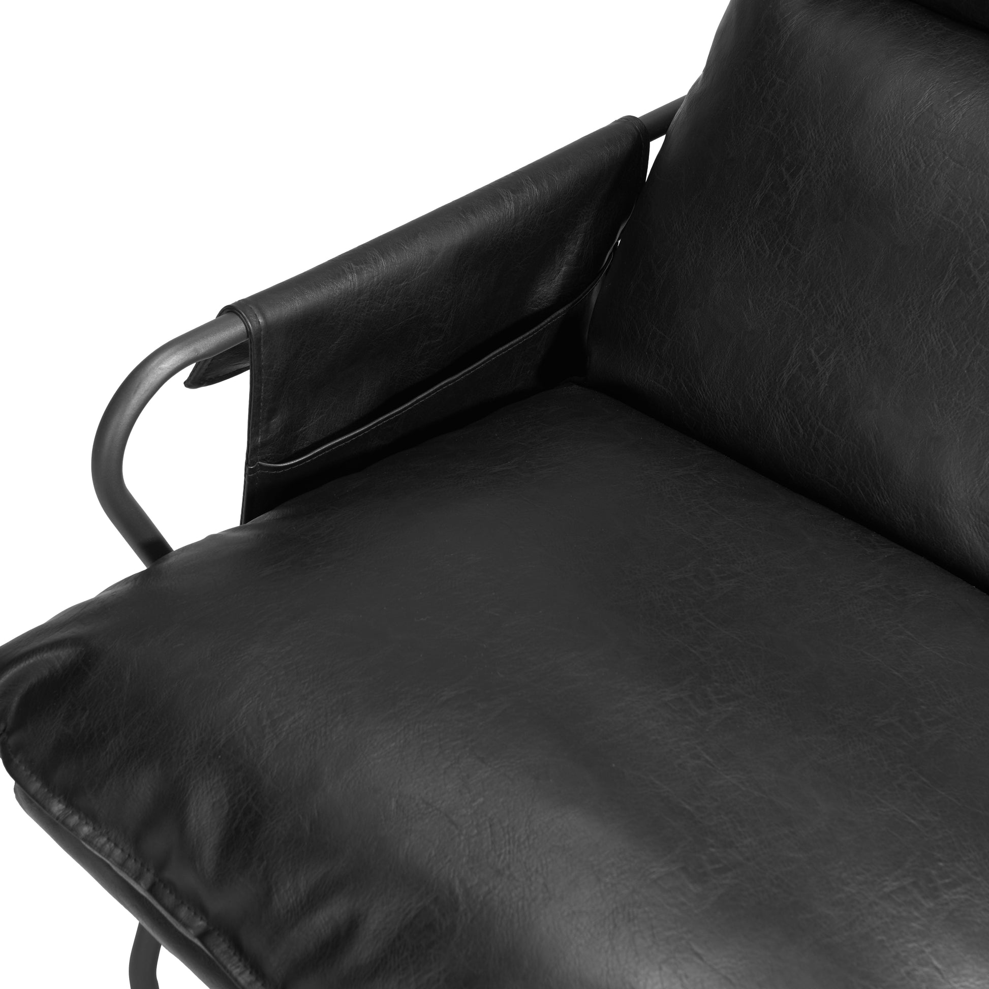 Halaus Black Accent Chair - Ornate Home