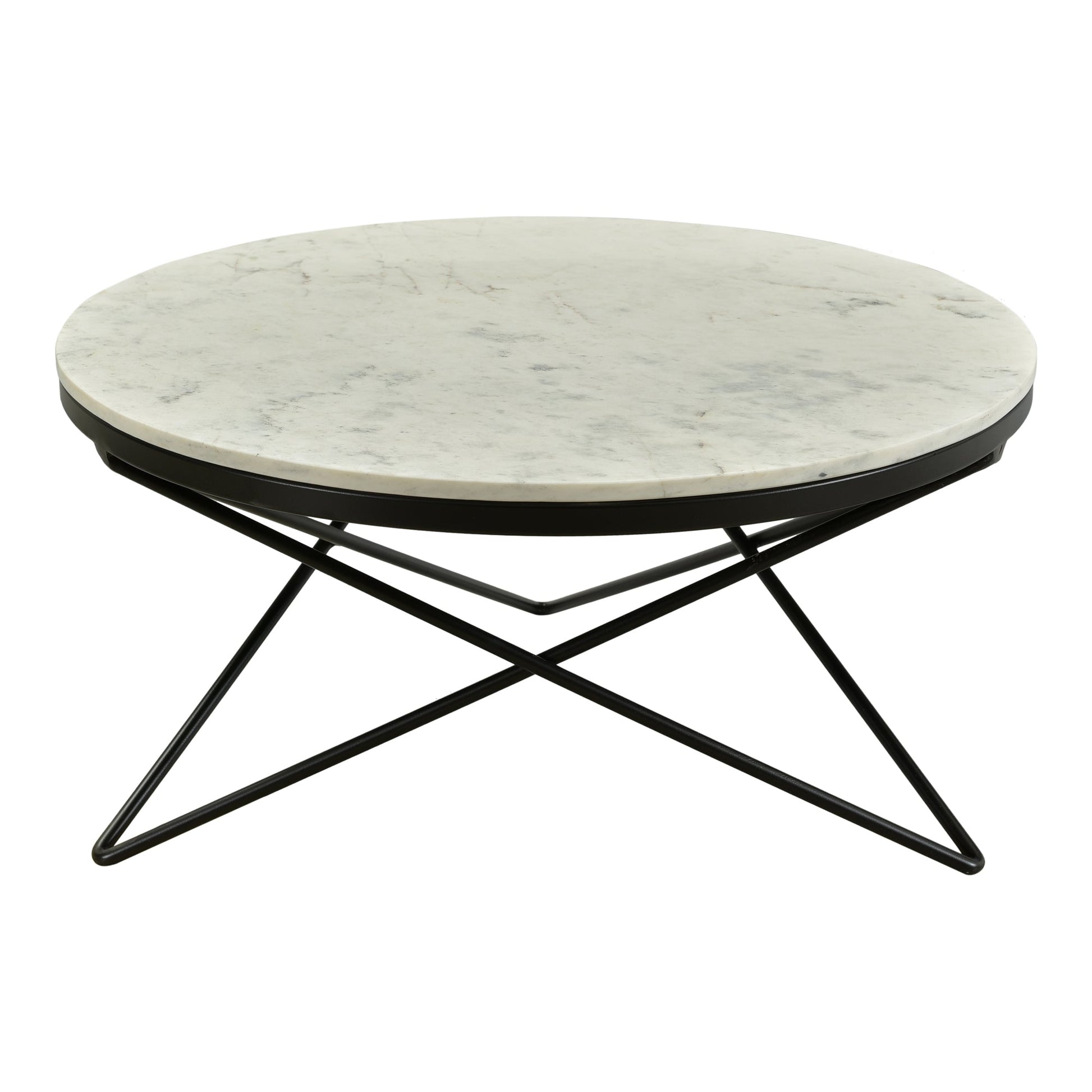 Haley Black Coffee Table - Ornate Home