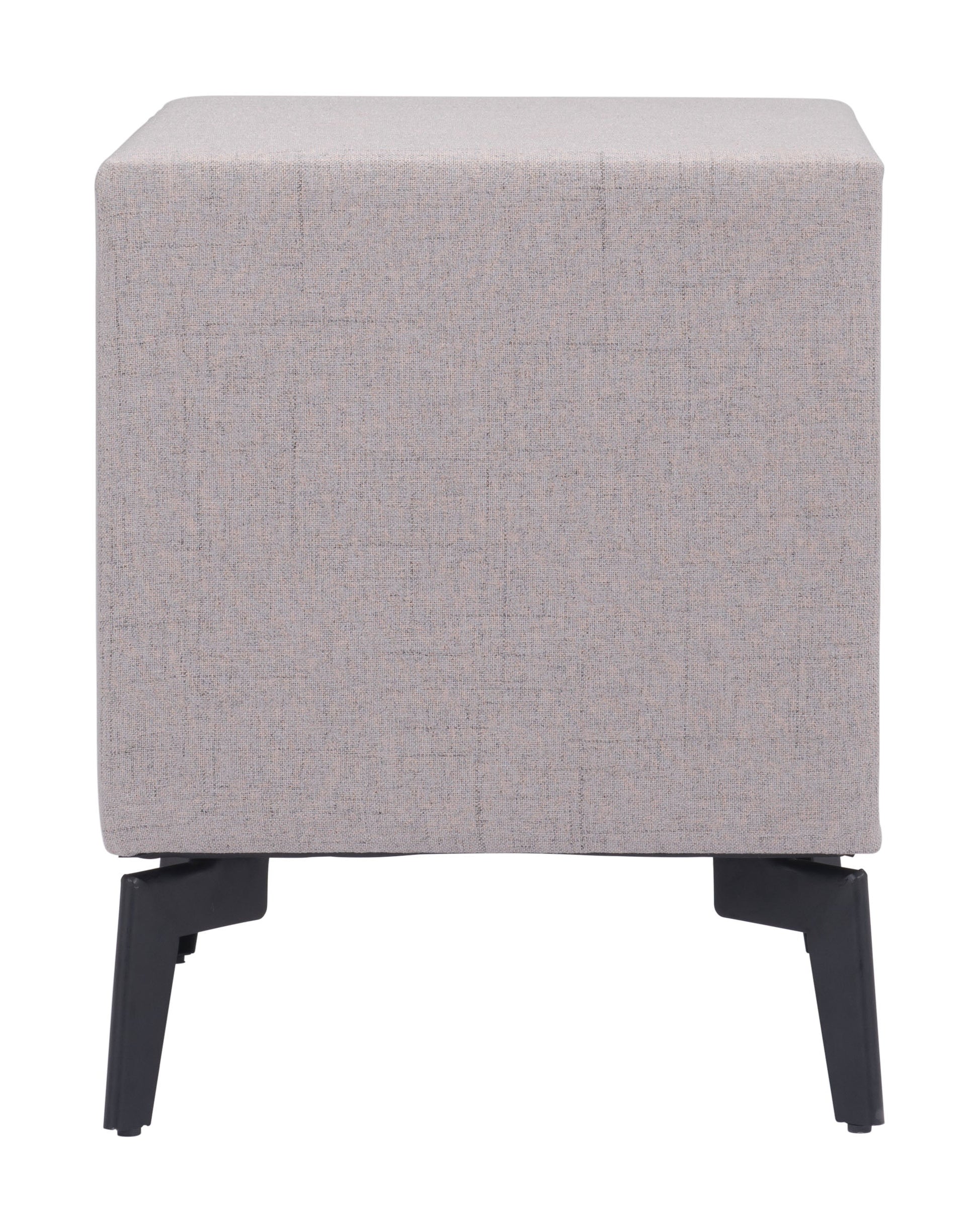 Halle Gray Side Table - Ornate Home