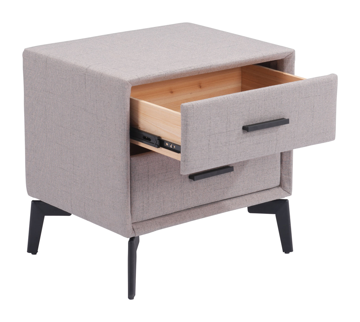 Halle Gray Side Table - Ornate Home