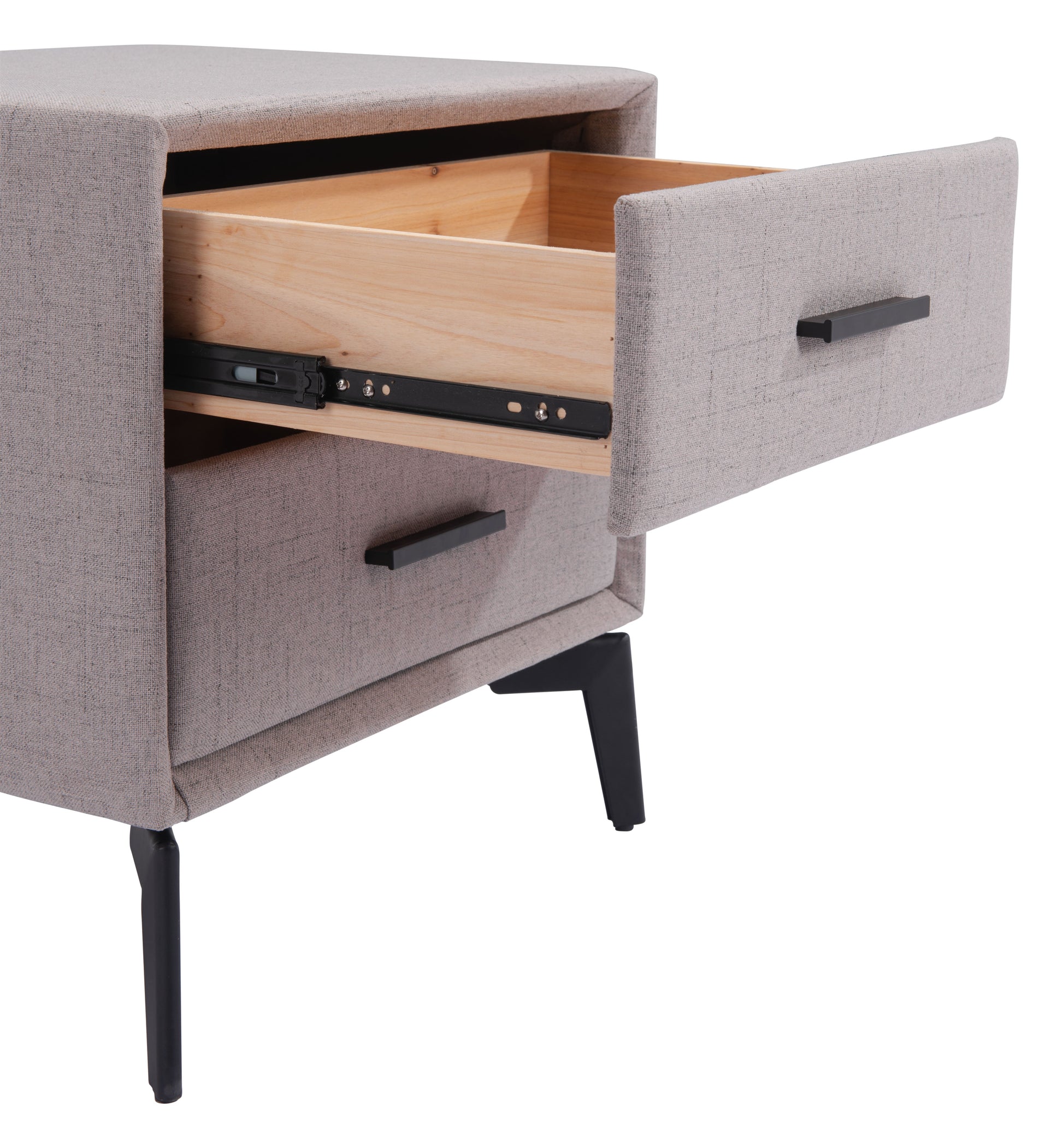 Halle Gray Side Table - Ornate Home