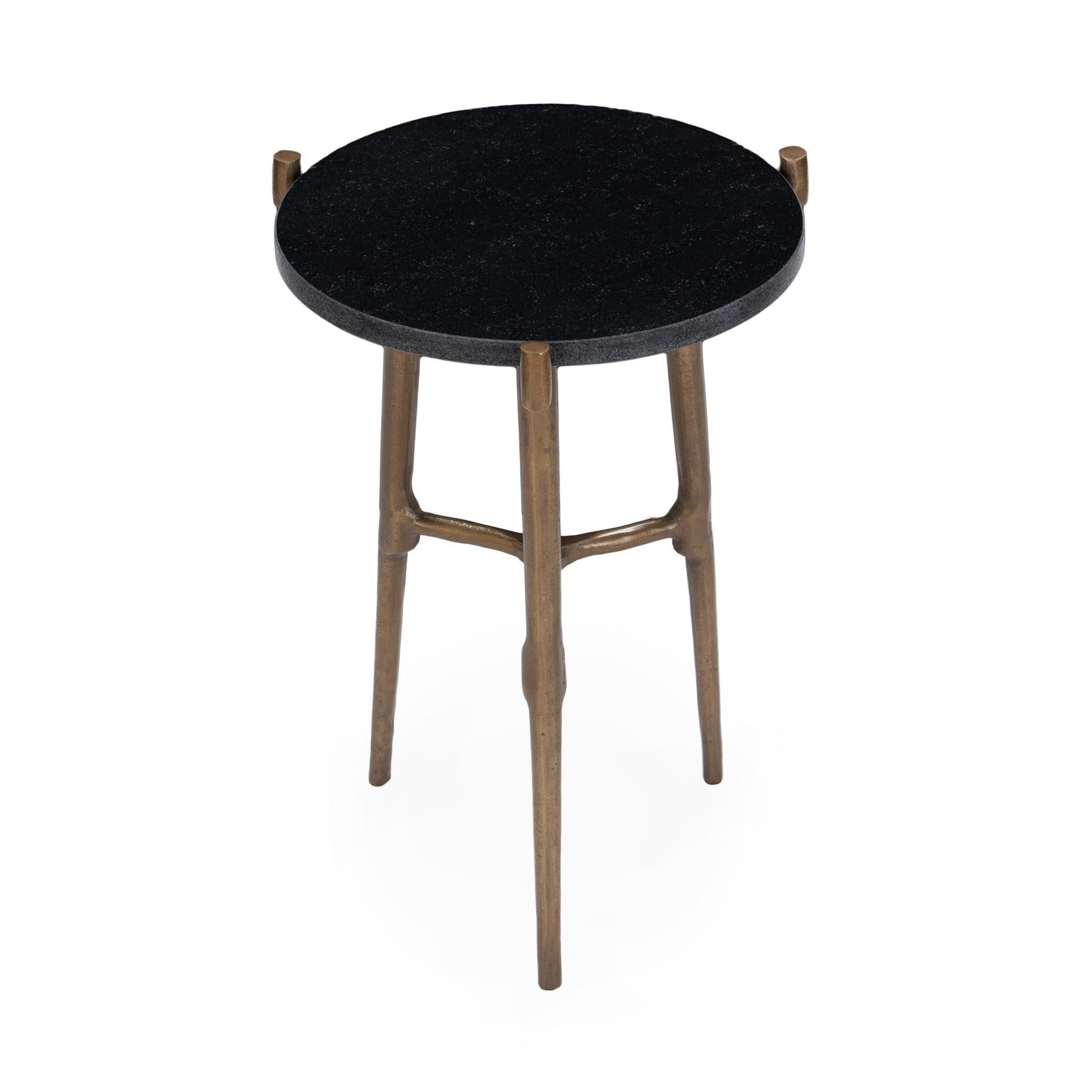 Halley Black Accent Table - Ornate Home