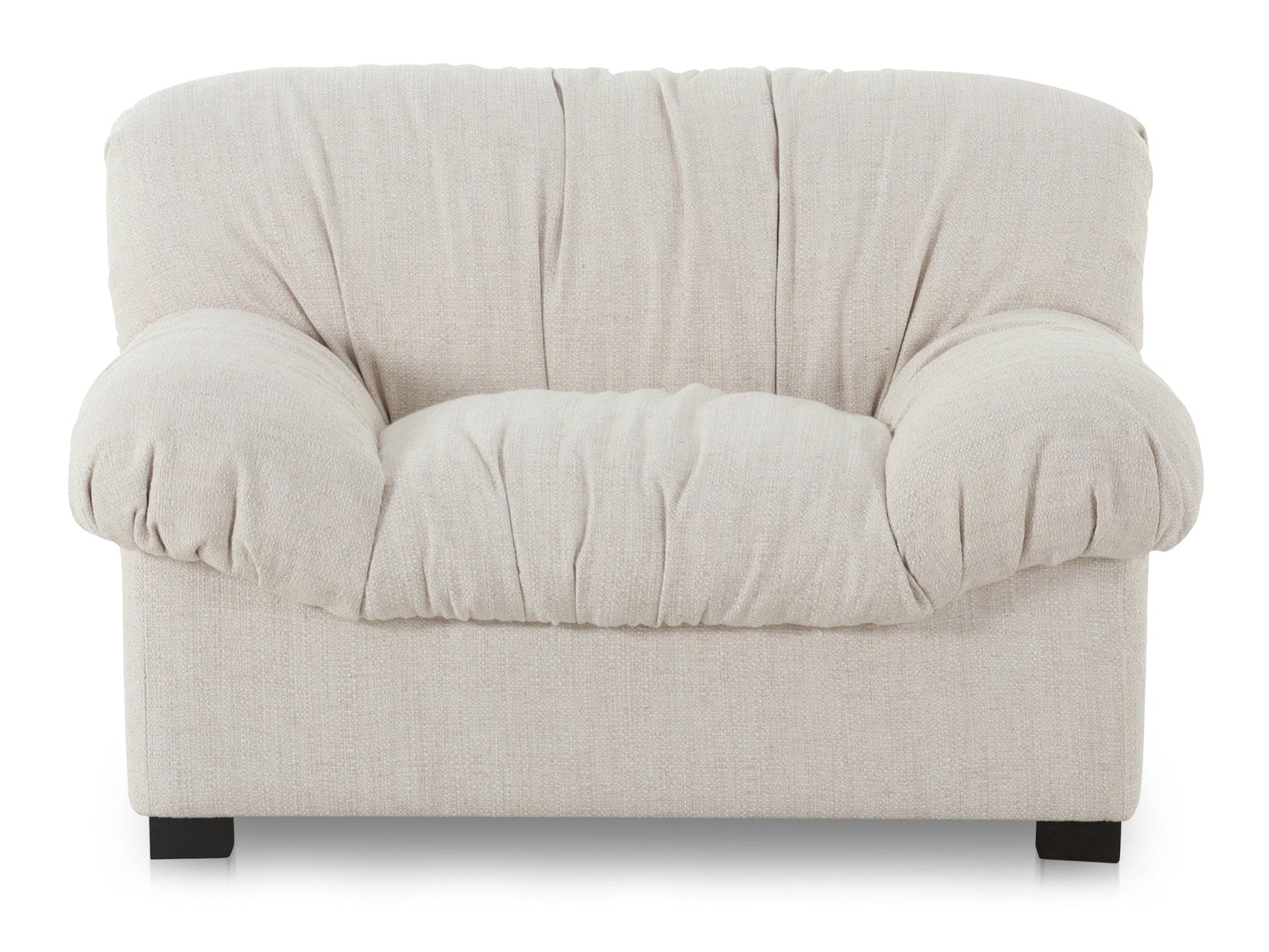 Halston Flecked Oat Lounge Chair - Ornate Home