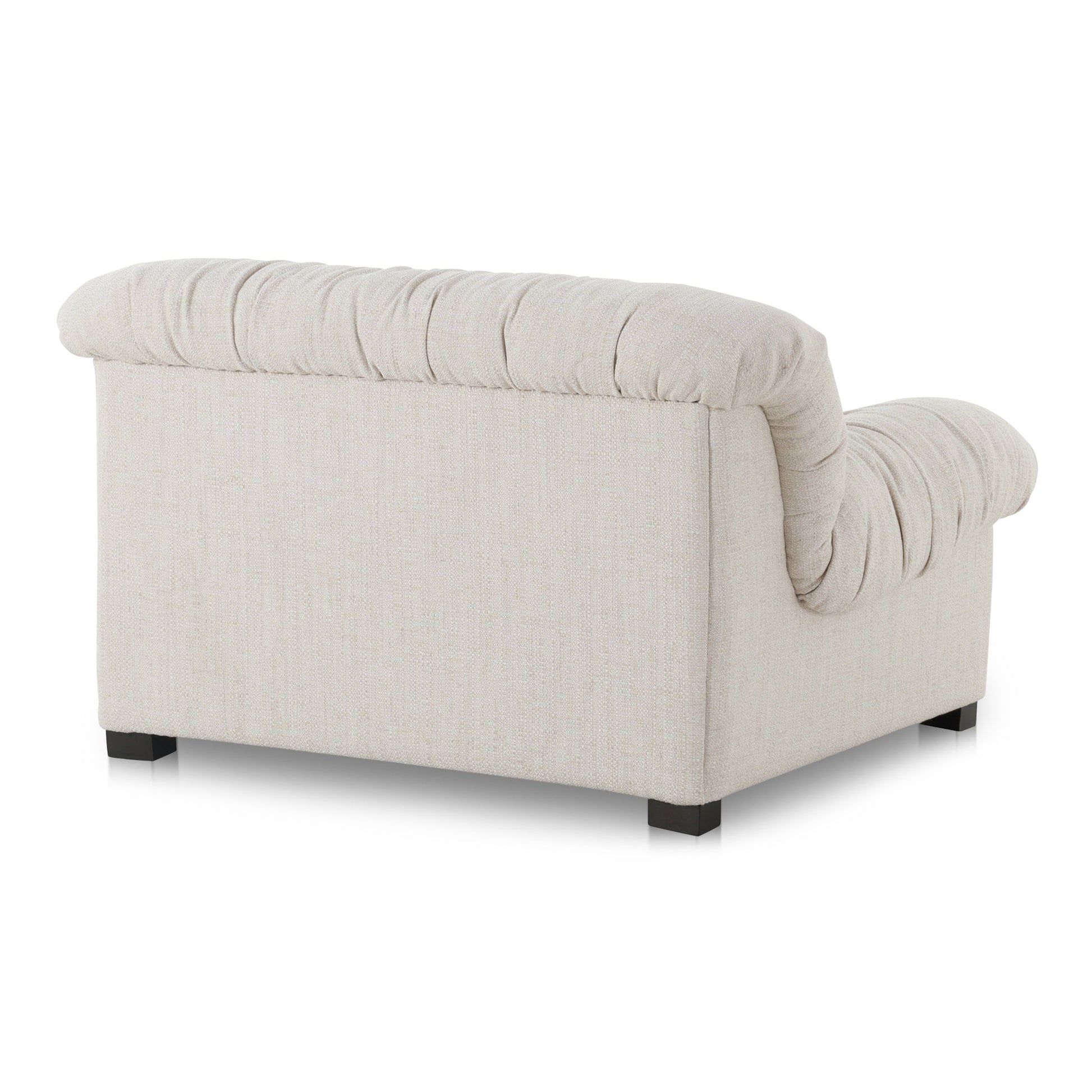 Halston Flecked Oat Lounge Chair - Ornate Home