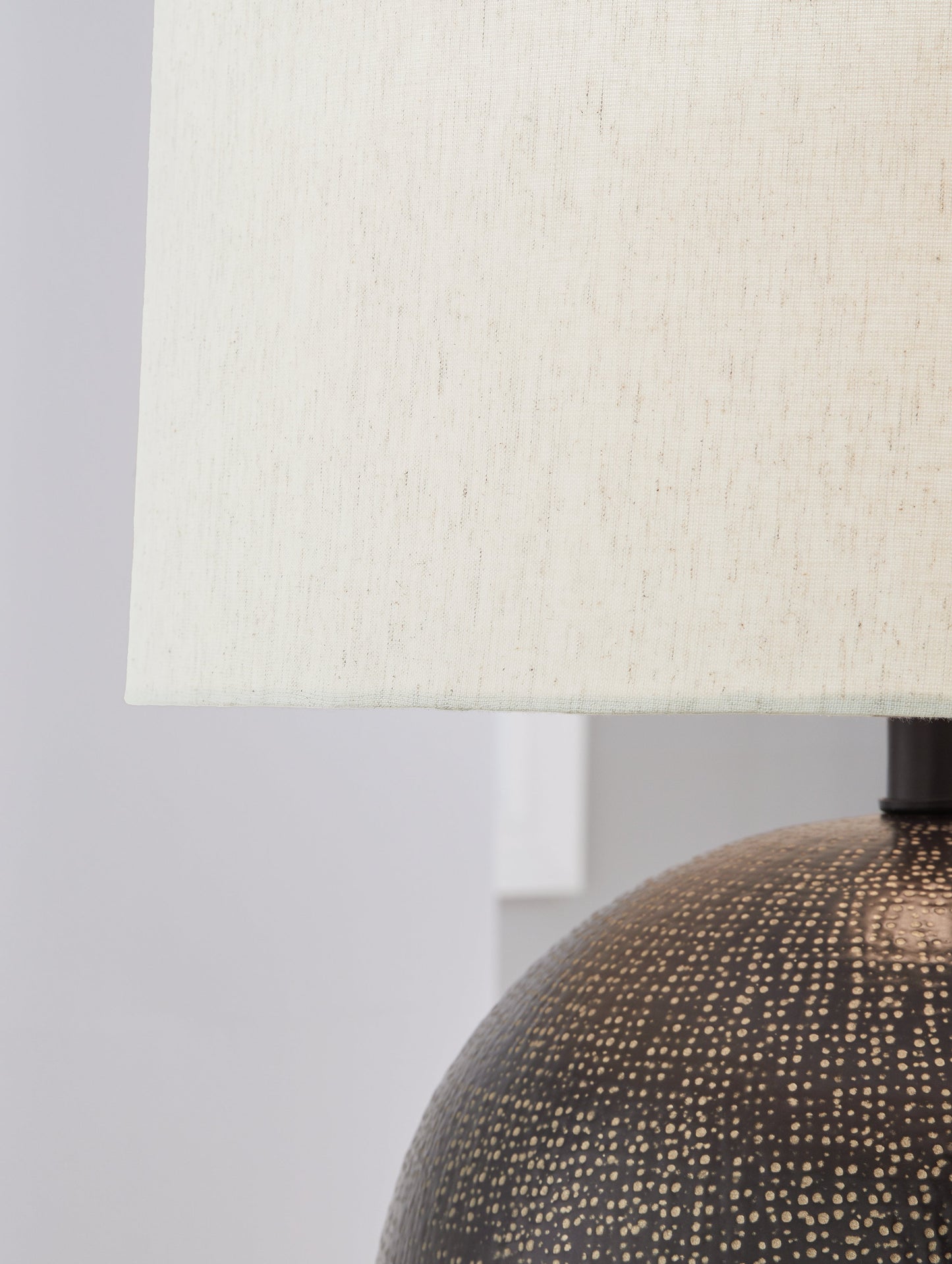 Hambell Black/Gold Table Lamp (Set of 2)- Viva Furn
