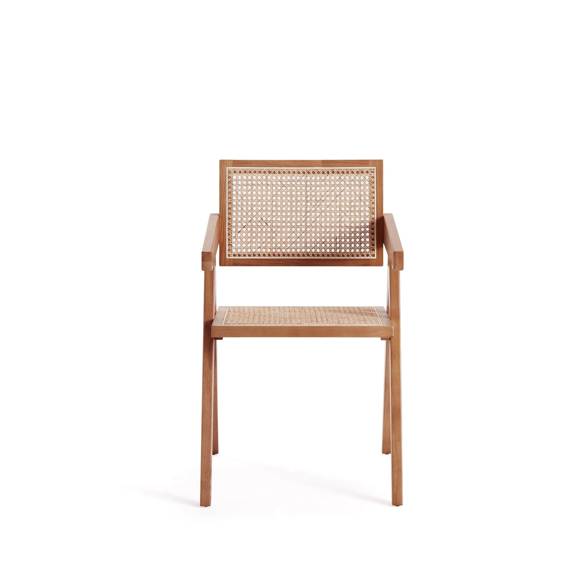 Hamlet Dining Arm Chair in Nature Cane (set of 2) - Ornate Home