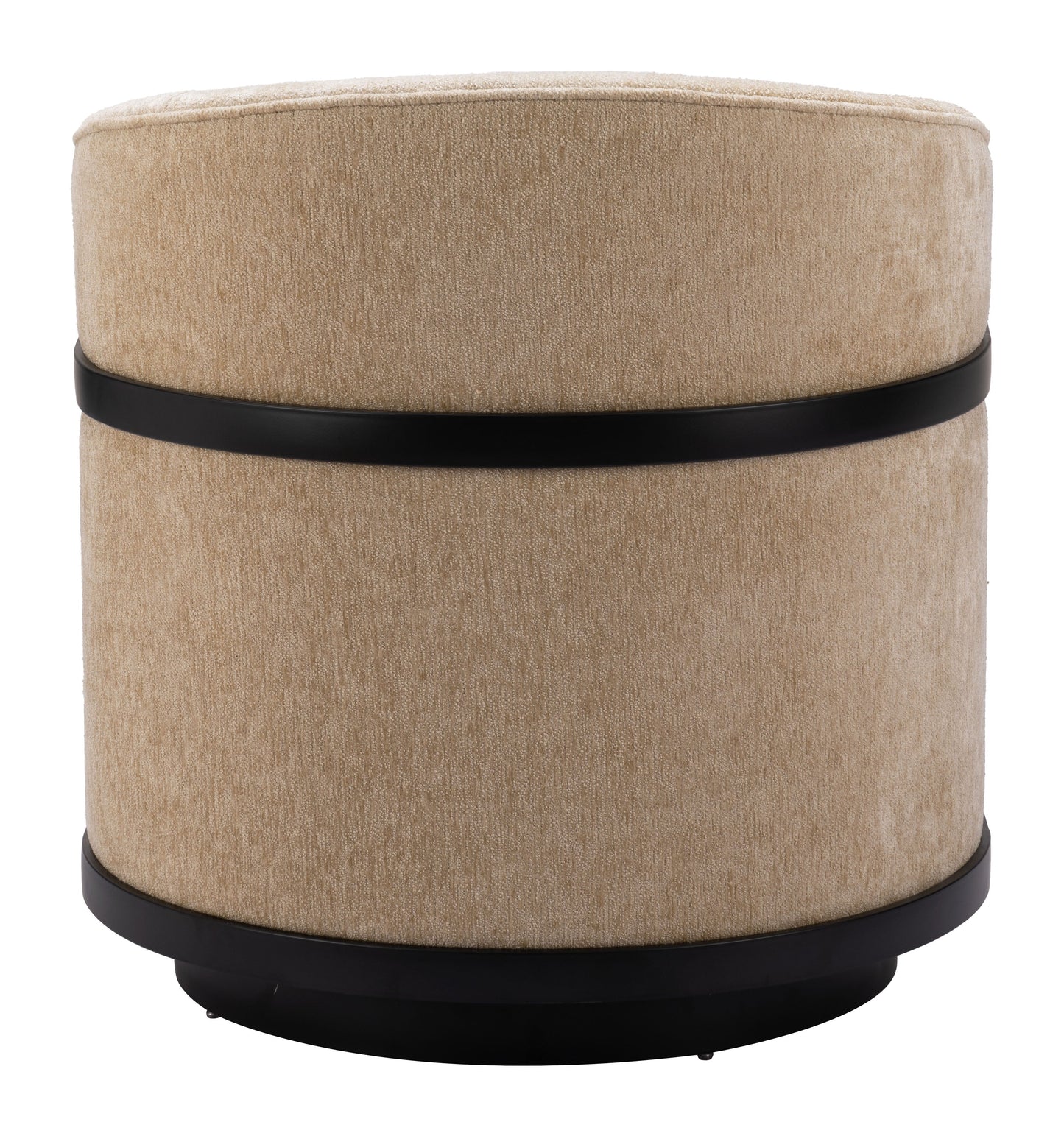 Hanko Golden Beige Swivel Chair - Ornate Home
