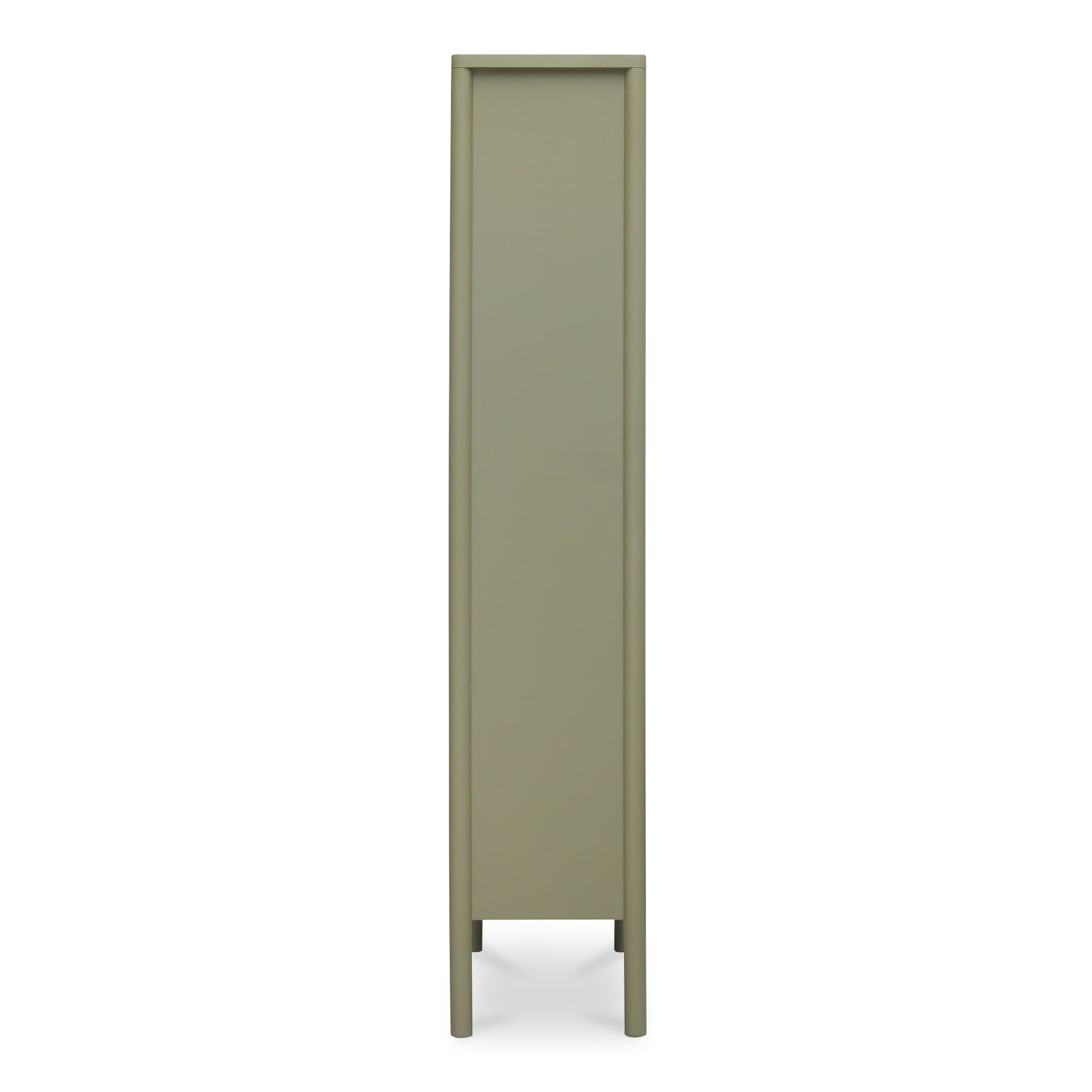 Hannah Green Tall Cabinet - Ornate Home