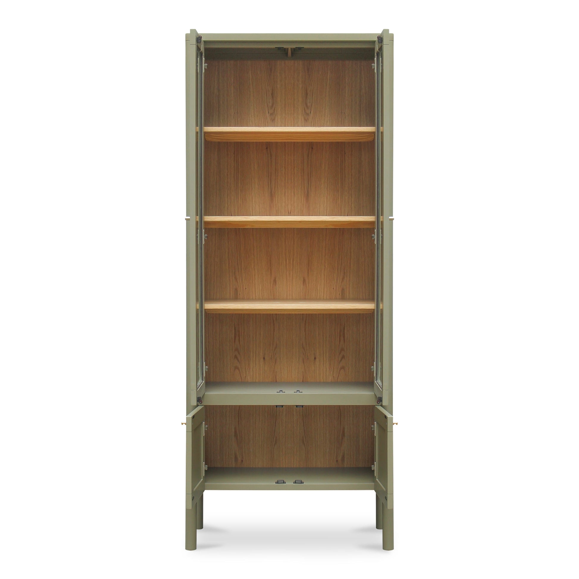Hannah Green Tall Cabinet - Ornate Home