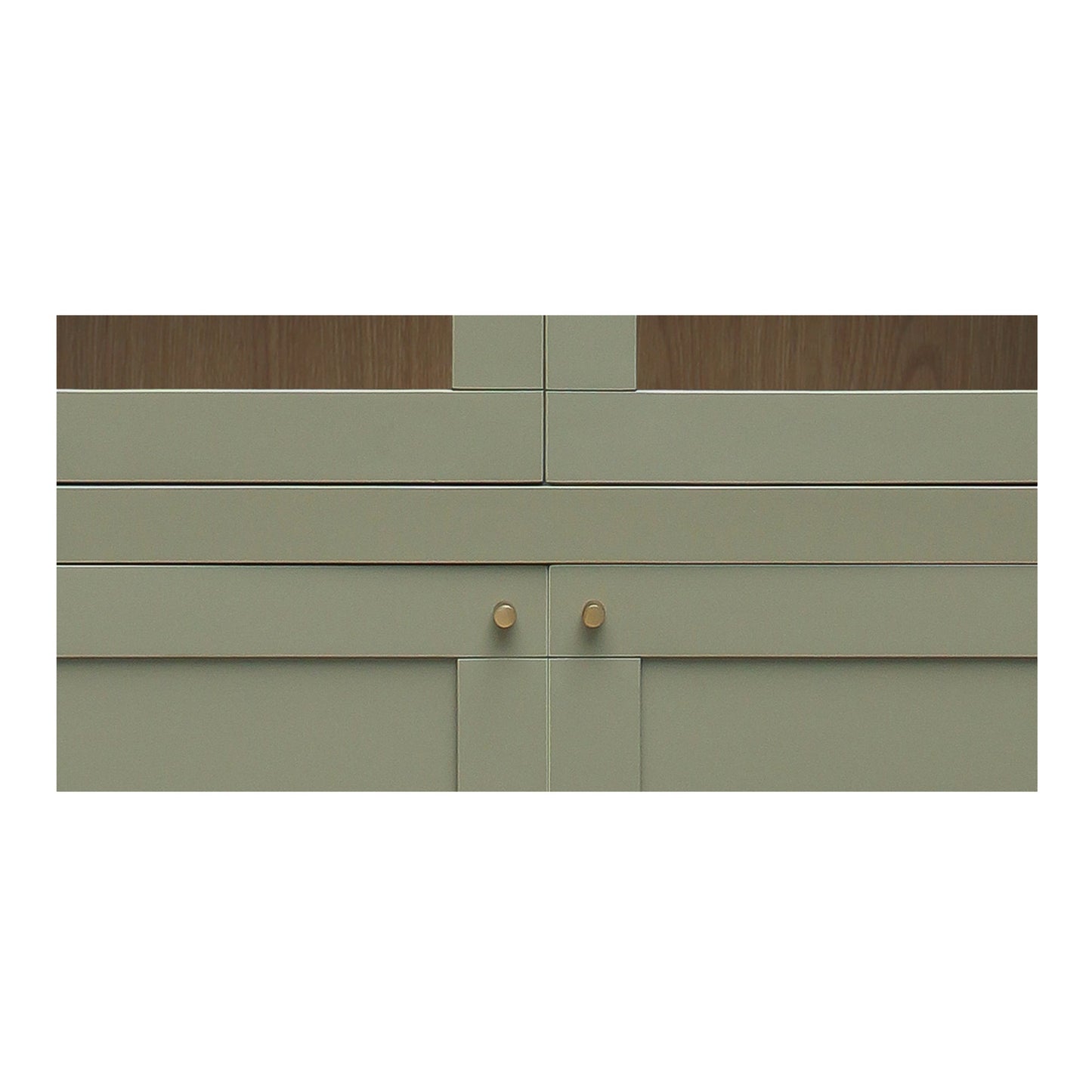 Hannah Green Tall Cabinet - Ornate Home