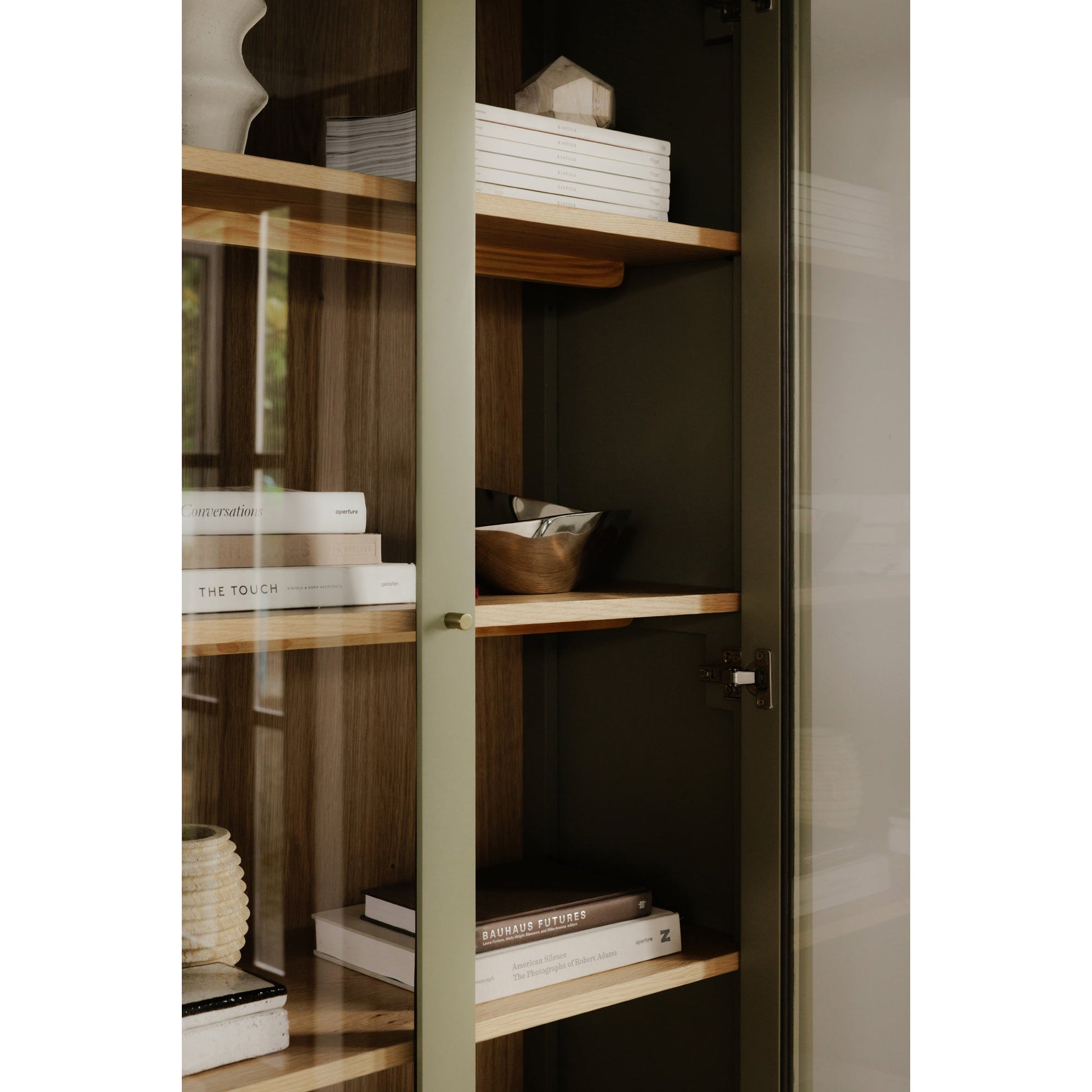 Hannah Green Tall Cabinet - Ornate Home