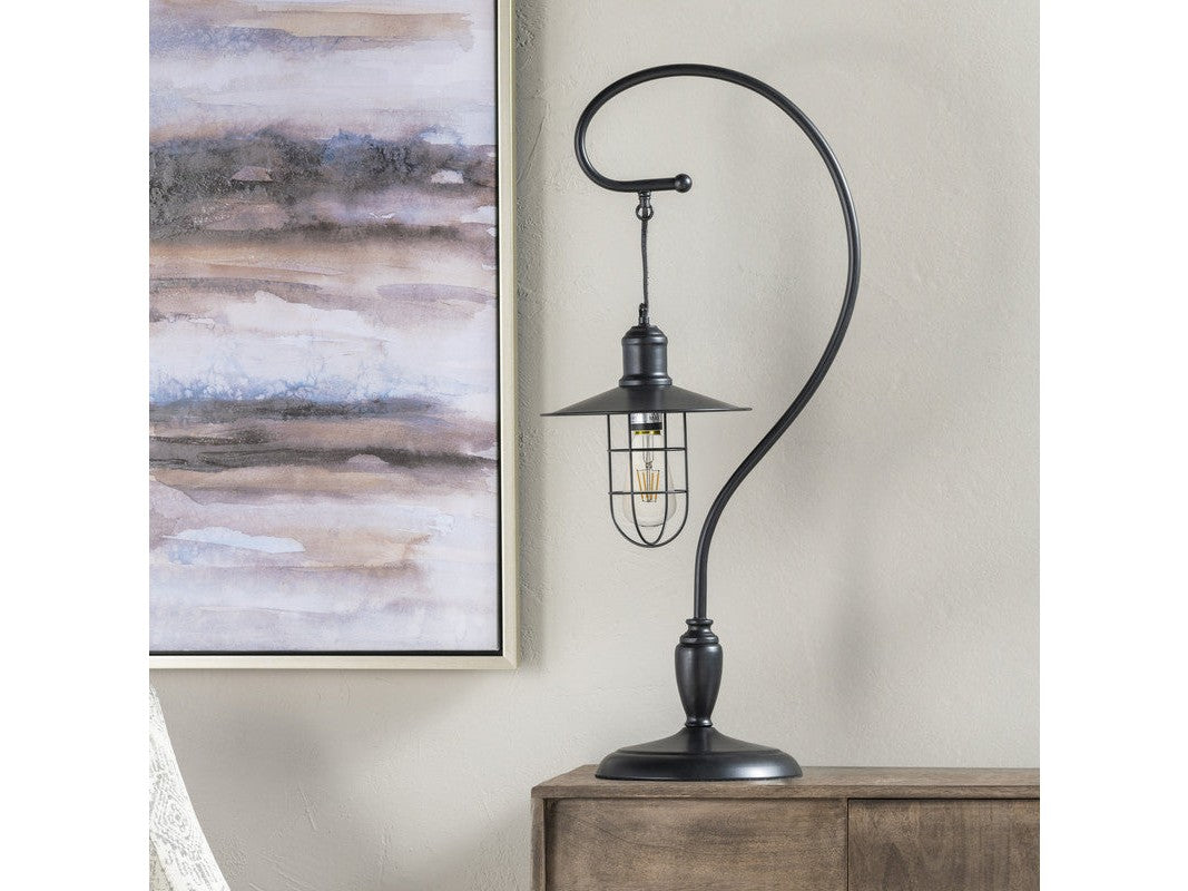 Harbor Side Black Table Lamp (Set of 2) - Ornate Home