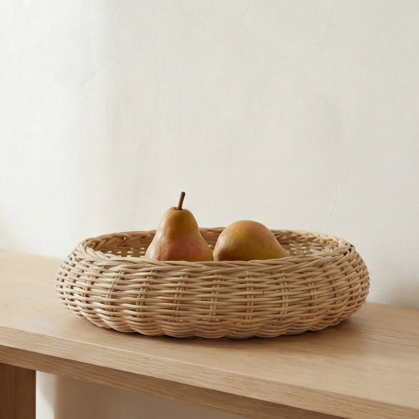 Harding Natural Wicker Bowl - Ornate Home