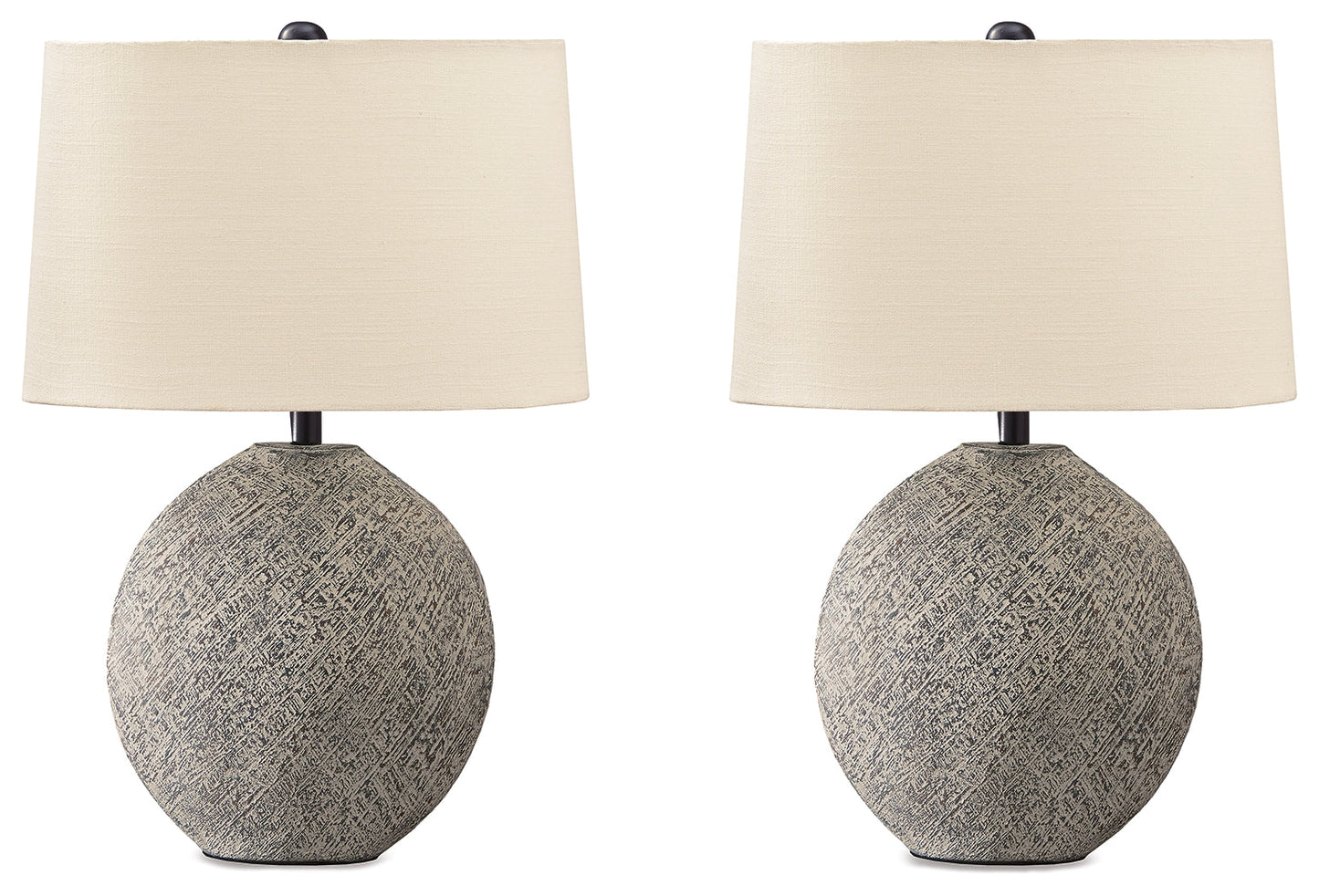 Harif Black Table Lamp (Set of 2)- Viva Furn