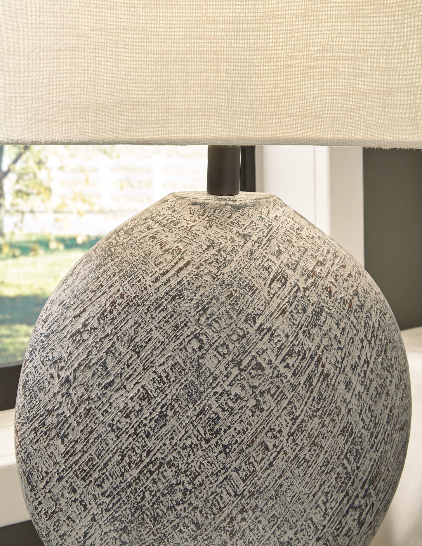 Harif Black Table Lamp (Set of 2)- Viva Furn