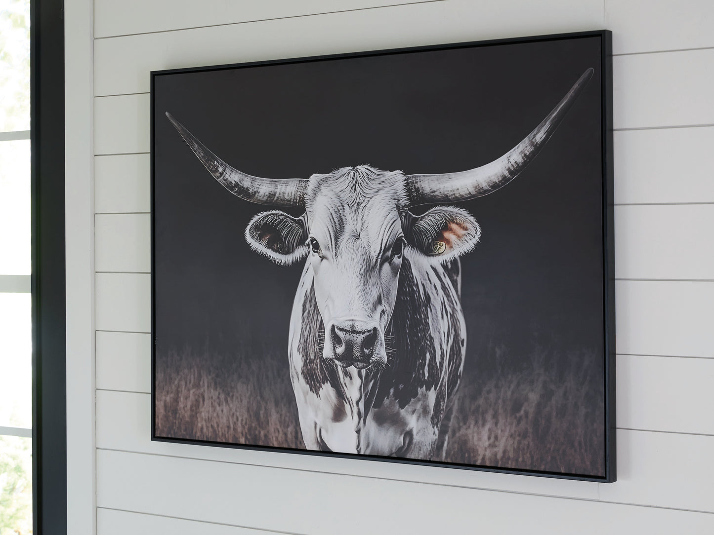 Harlandale Black/White/Brown Wall Art- Viva Furn