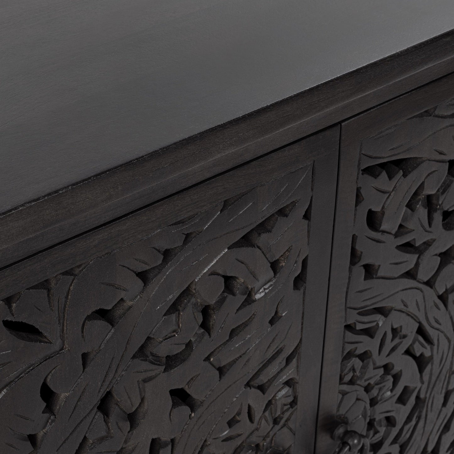 Harmony Harvest Walnut 2 Door Cabinet - Ornate Home