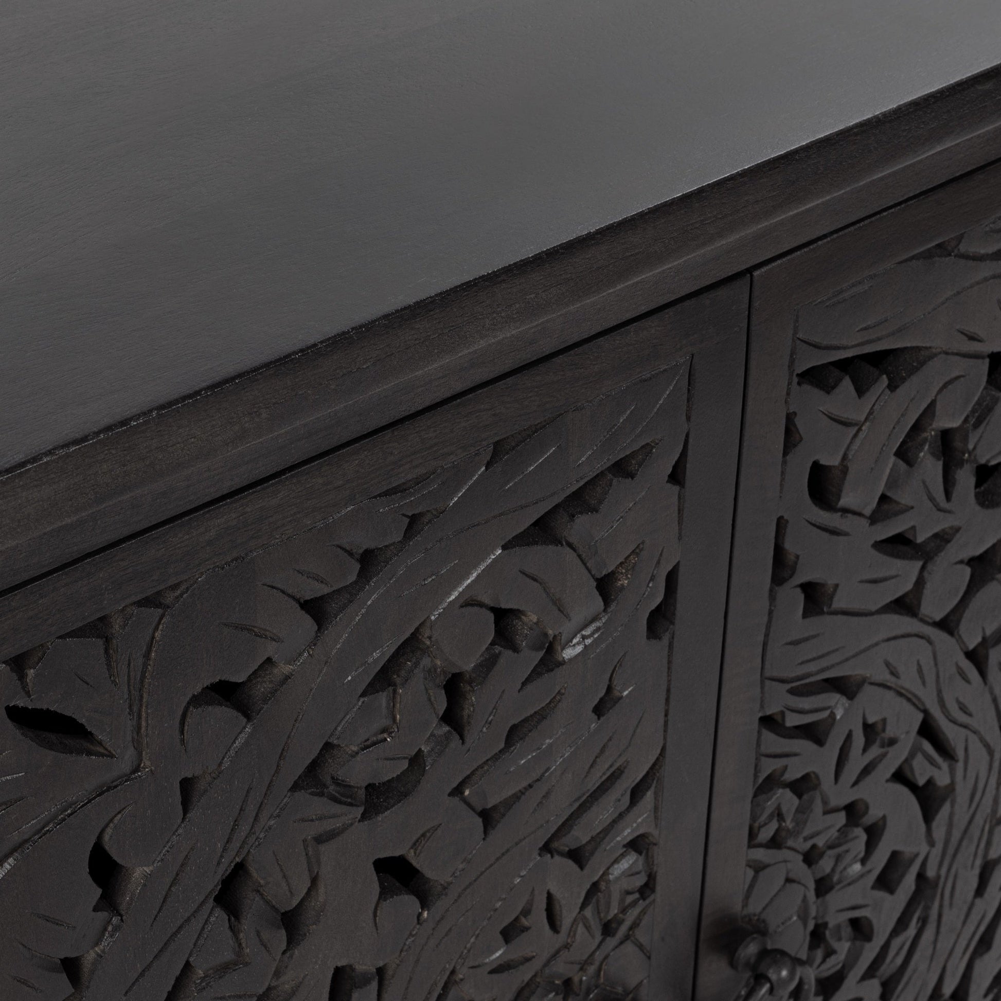 Harmony Harvest Walnut 2 Door Cabinet - Ornate Home