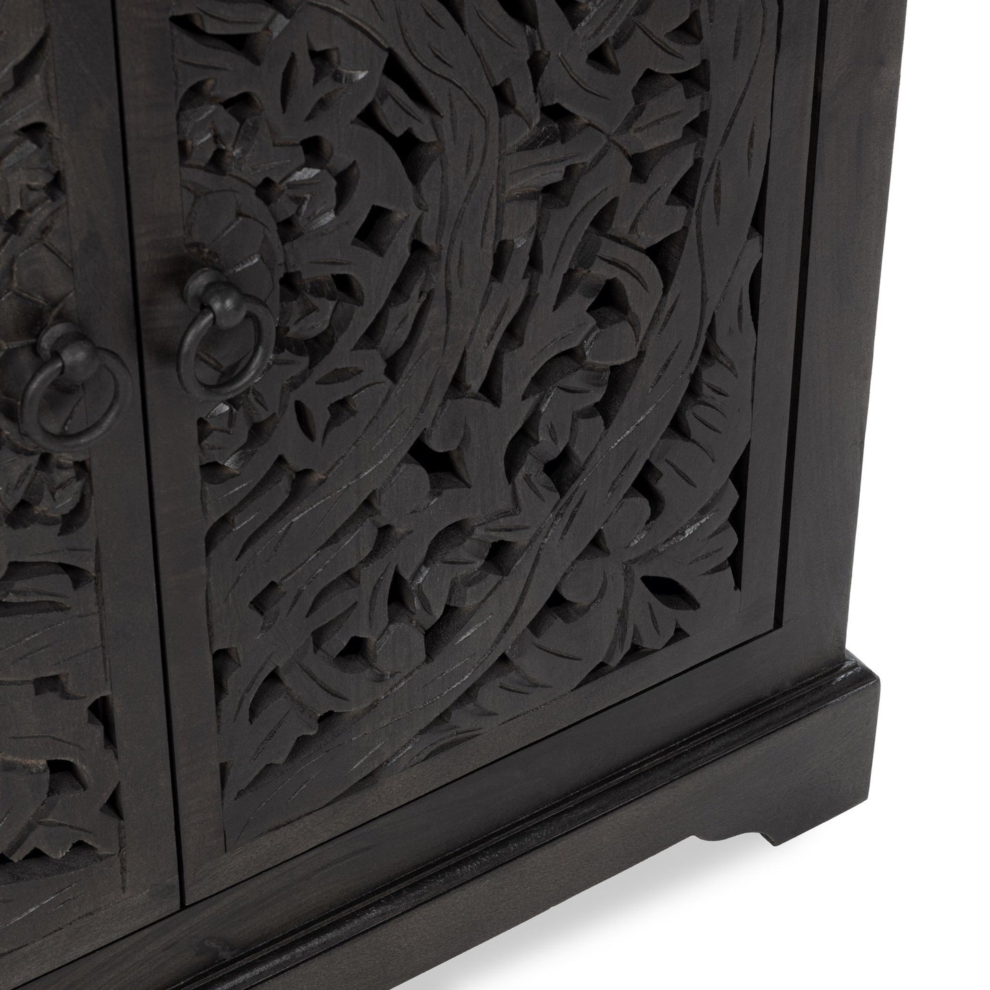 Harmony Harvest Walnut 2 Door Cabinet - Ornate Home