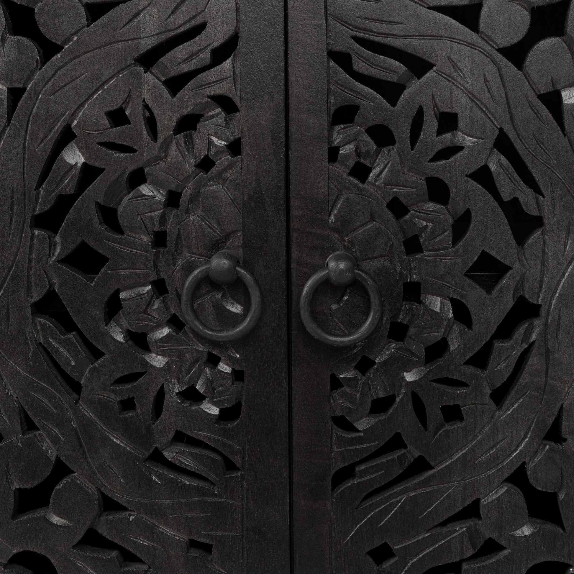 Harmony Harvest Walnut 2 Door Cabinet - Ornate Home