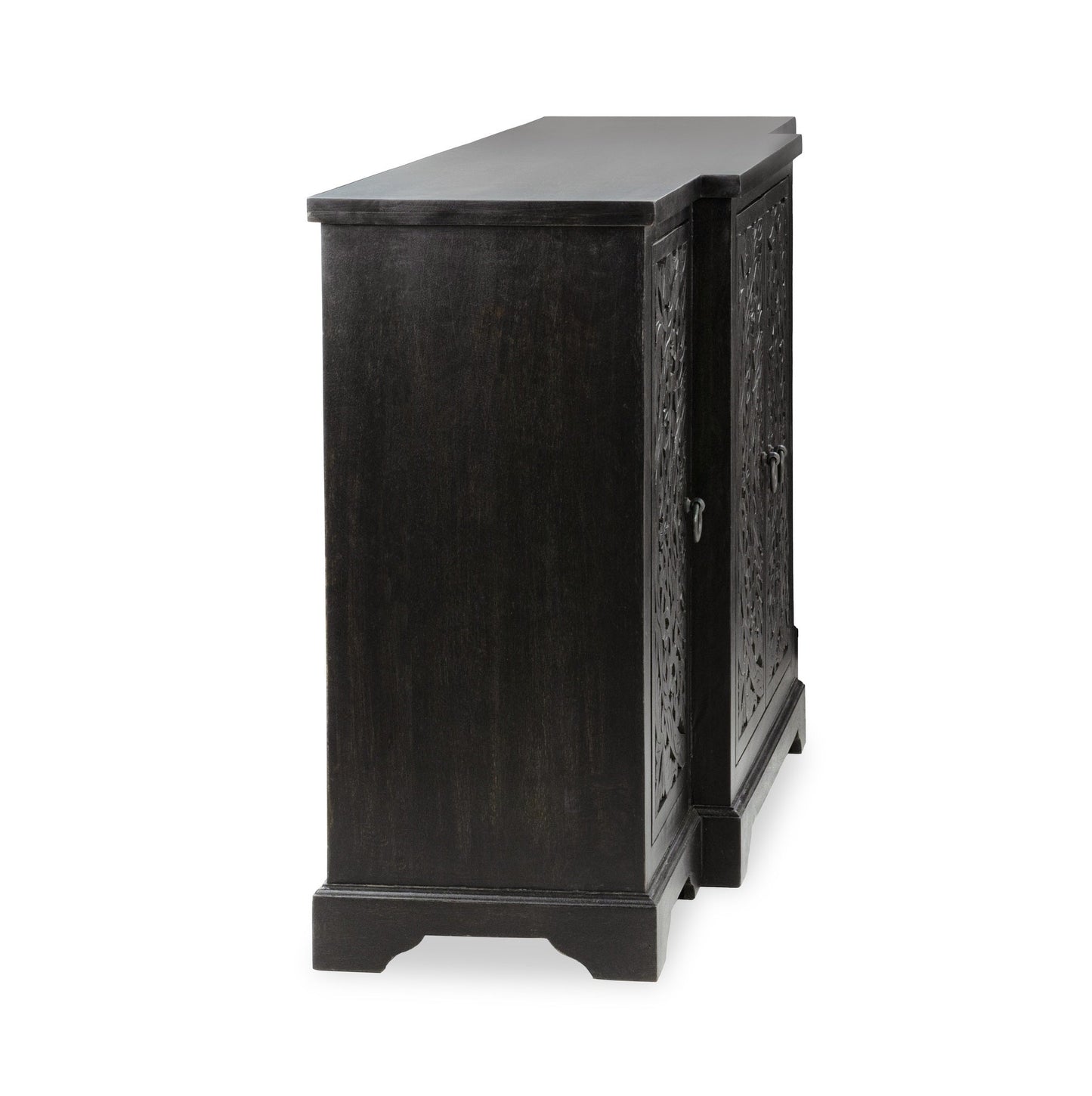 Harmony Harvest Walnut 4 Door Cabinet - Ornate Home